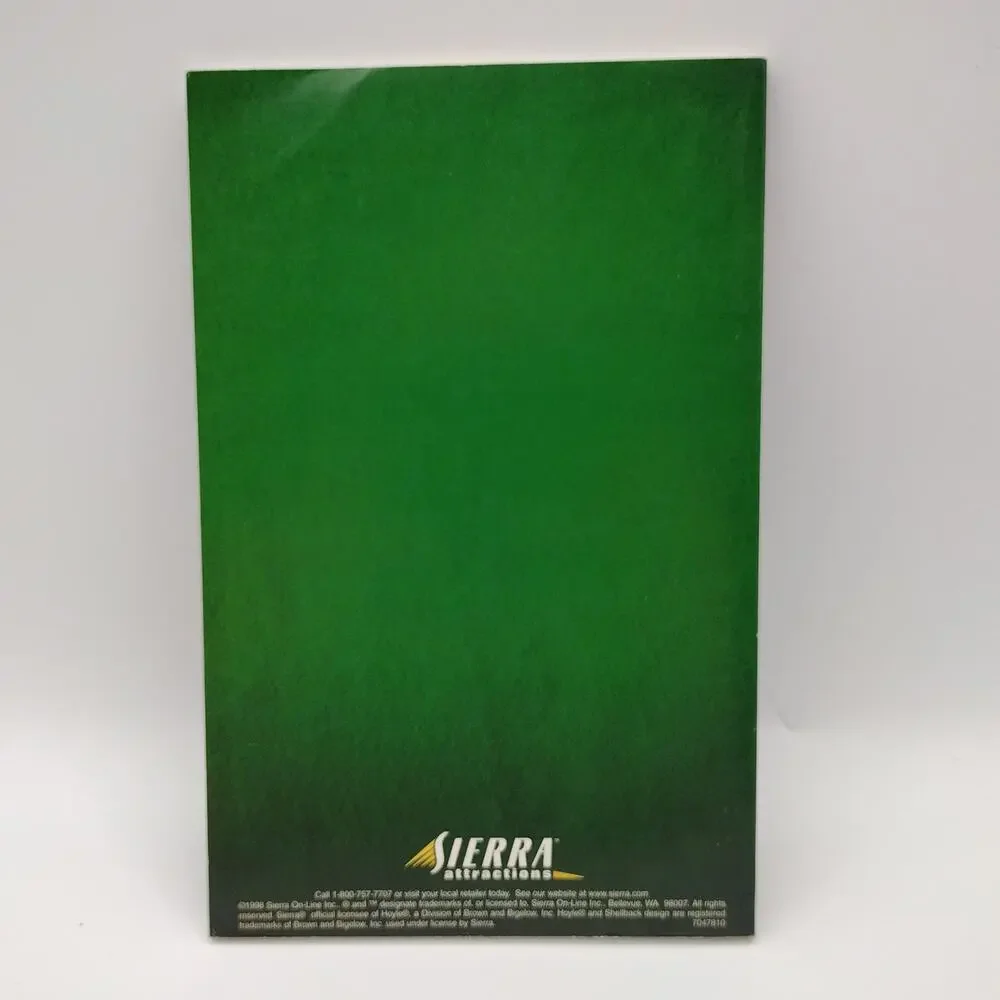Hoyle Casino PC Game Instruction Booklet Manual 1998 Sierra No Game